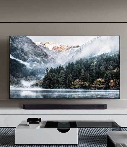 Combo Televisor Samsung 50" + Barra de Sonido Samsung 2.0 CH