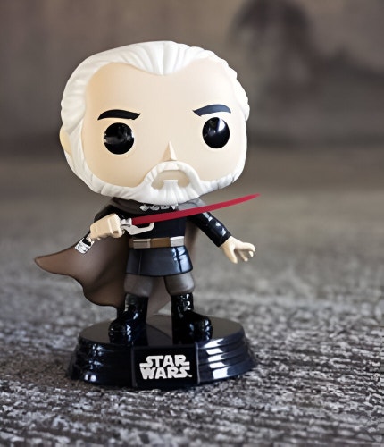 Funko Pop Pin Star Wars Count Dooku