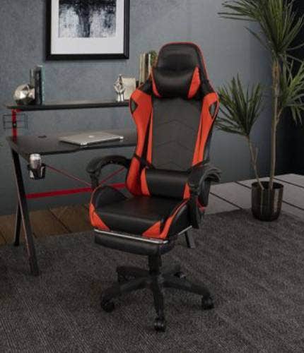 Silla Gamer F-16 Rojo